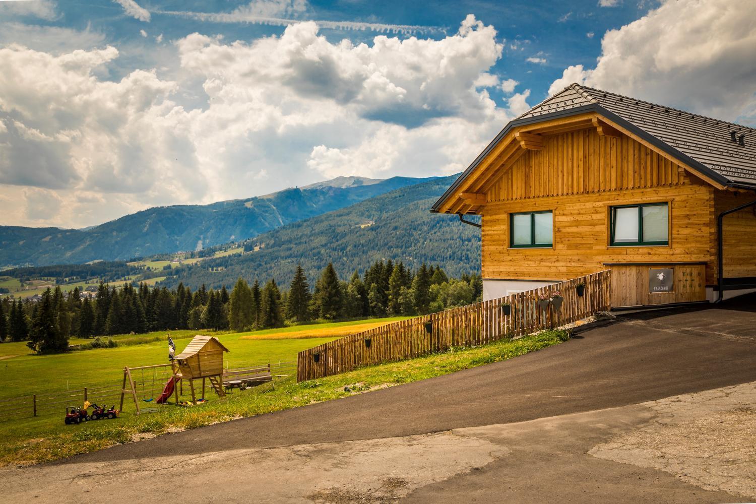 Vila Praschhof Mariapfarr Exteriér fotografie